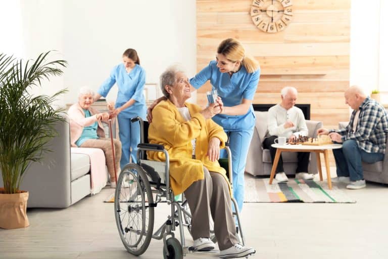 what do nursing homes do with violent patients