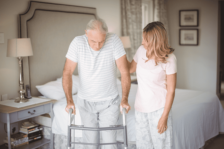 how long do you need a caregiver after hip surgery