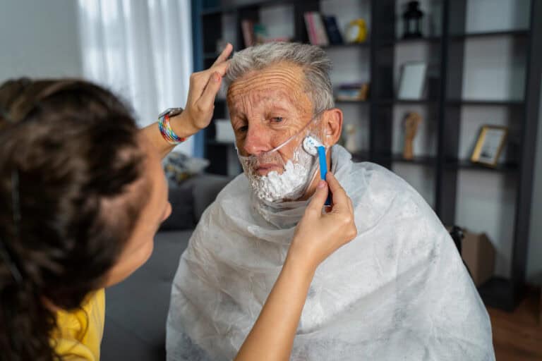 senior hygiene assistance
